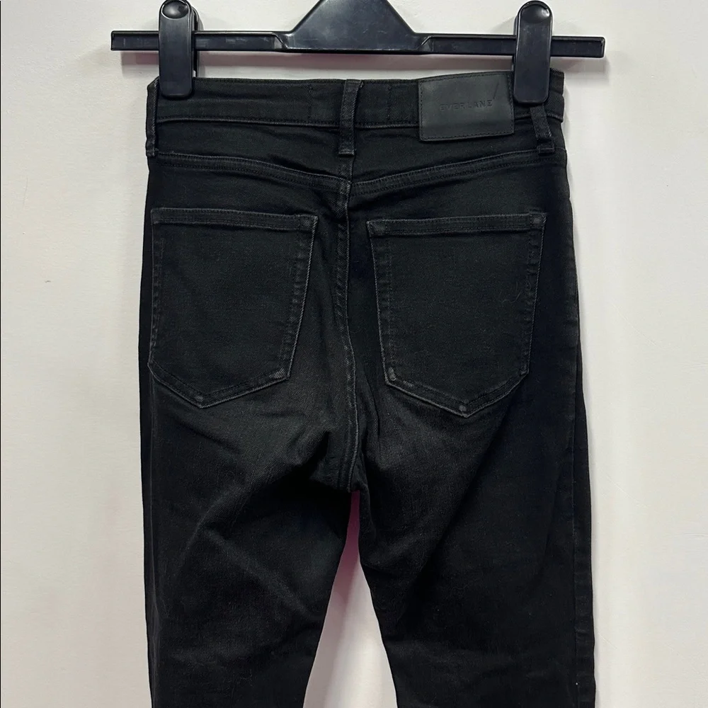 Everlane The High-Rise Skinny Jean 25 Ankle black